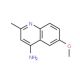 4-Amino-6-methoxy-2-methylquinoline (CAS 104217-23-4) - chemical structure image