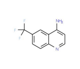 4-Amino-6-(trifluoromethyl)quinoline (CAS 247113-89-9) - chemical structure image
