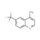 4-Amino-6-(trifluoromethyl)quinoline (CAS 247113-89-9) - chemical structure image