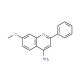 4-Amino-7-methoxy-2-phenylquinoline (CAS 1026660-14-9) - chemical structure image