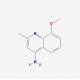 4-Amino-8-methoxy-2-methylquinoline (CAS 657391-86-1) - chemical structure image
