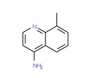 4-Amino-8-methylquinoline (CAS 893762-15-7) - chemical structure image