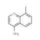 4-Amino-8-methylquinoline (CAS 893762-15-7) - chemical structure image