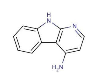 4-Amino &alpha;-Carboline (CAS 25208-34-8) - chemical structure image