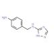 (4-Amino-benzyl)-(2H-[1,2,4]triazol-3-yl)-amine - chemical structure image