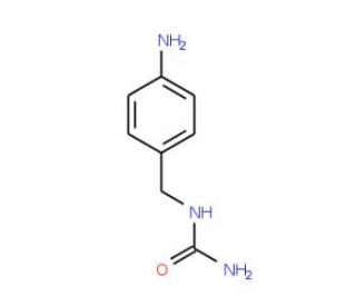 (4-Amino-benzyl)-urea (CAS 182315-28-2) - chemical structure image