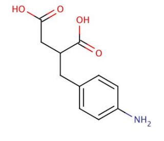 4-Amino-D,L-benzylsuccinic Acid (CAS 75043-31-1) - chemical structure image