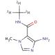 4-Amino-N,1-dimethyl-5-imidazolecarboxamide-d3 - chemical structure image