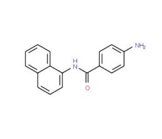 4-Amino-N-(1-naphthyl)benzamide - chemical structure image