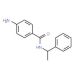 4-Amino-N-(1-phenylethyl)benzamide (CAS 85592-75-2) - chemical structure image