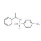 4-Amino-N-(1-phenylethyl)benzenesulfonamide - chemical structure image