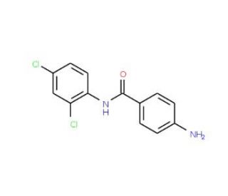 4-Amino-N-(2,4-dichlorophenyl)benzamide - chemical structure image