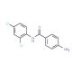 4-Amino-N-(2,4-dichlorophenyl)benzamide - chemical structure image