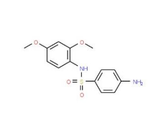 4-Amino-N-(2,4-dimethoxyphenyl)benzenesulfonamide - chemical structure image