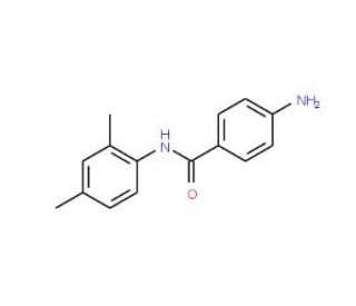 4-Amino-N-(2,4-dimethylphenyl)benzamide - chemical structure image