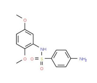 4-Amino-N-(2,5-dimethoxyphenyl)benzenesulfonamide - chemical structure image