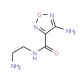4-Amino-N-(2-aminoethyl)-1,2,5-oxadiazole-3-carboxamide - chemical structure image