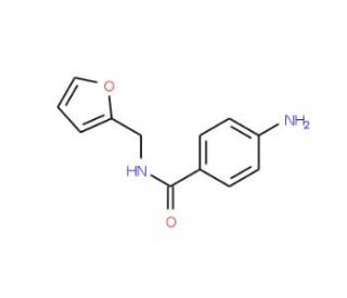 4-Amino-N-(2-furylmethyl)benzamide - chemical structure image