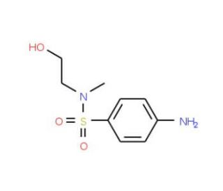 4-amino-N-(2-hydroxyethyl)-N-methylbenzenesulfonamide - chemical structure image