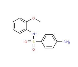 4-Amino-N-(2-methoxy-phenyl)-benzenesulfonamide (CAS 19837-84-4) - chemical structure image