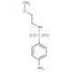 4-amino-N-(2-methoxyethyl)benzenesulfonamide - chemical structure image