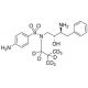 4-Amino-N-((2R,3S)-3-amino-2-hydroxy-4-phenylbutyl)-N-(isobutyl-d9)benzenesulfonamide - chemical structure image