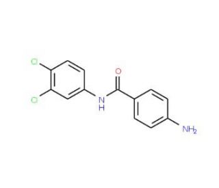 4-Amino-N-(3,4-dichlorophenyl)benzamide - chemical structure image