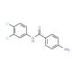 4-Amino-N-(3,4-dichlorophenyl)benzamide - chemical structure image