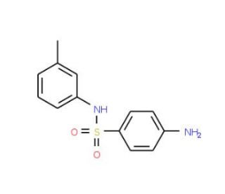 4-Amino-N-(3-methylphenyl)benzenesulfonamide (CAS 16803-94-4) - chemical structure image