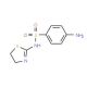 4-Amino-N-(4,5-dihydro-thiazol-2-yl)-benzenesulfonamide - chemical structure image
