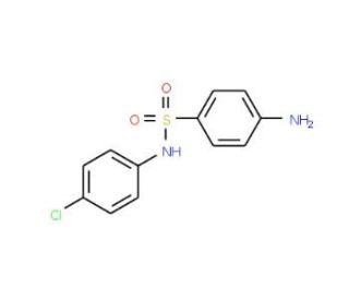 4-Amino-N-(4-chloro-phenyl)-benzenesulfonamide (CAS 16803-92-2) - chemical structure image
