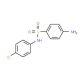4-Amino-N-(4-chloro-phenyl)-benzenesulfonamide (CAS 16803-92-2) - chemical structure image
