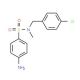 4-amino-N-(4-chlorobenzyl)-N-methylbenzenesulfonamide - chemical structure image