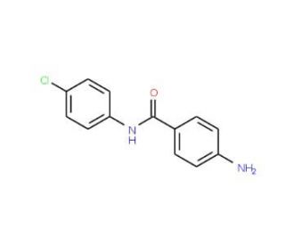 4-Amino-N-(4-chlorophenyl)benzamide - chemical structure image