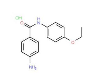 4-amino-N-(4-ethoxyphenyl)benzamide hydrochloride (CAS 109651-02-7) - chemical structure image