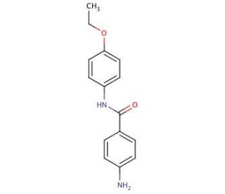 4-Amino-N-(4-ethoxyphenyl)benzamide - chemical structure image