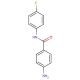 4-Amino-N-(4-fluorophenyl)benzamide (CAS 698988-07-7) - chemical structure image
