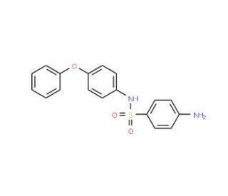 4-Amino-N-(4-phenoxyphenyl)benzenesulfonamide - chemical structure image
