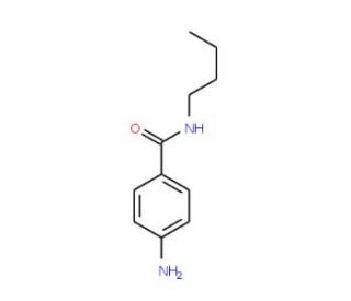 4-Amino-N-butylbenzamide (CAS 51207-84-2) - chemical structure image