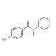 4-Amino-N-cyclohexyl-N-methylbenzamide - chemical structure image
