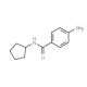 4-Amino-N-cyclopentylbenzamide - chemical structure image