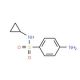 4-amino-N-cyclopropylbenzenesulfonamide (CAS 177785-41-0) - chemical structure image