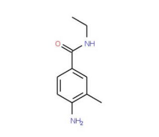 4-amino-N-ethyl-3-methylbenzamide (CAS 912878-75-2) - chemical structure image