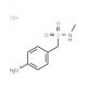 4-Amino-N-methyl-α-toluenesulfonamide hydrochloride (CAS 88918-84-7) - chemical structure image