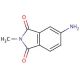4-Amino-N-methylphthalimide (CAS 2307-00-8) - chemical structure image