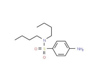 4-amino-N,N-dibutylbenzenesulfonamide - chemical structure image
