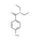 4-amino-N,N-diethylbenzamide (CAS 51207-85-3) - chemical structure image