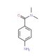 4-Amino-N,N-dimethylbenzamide (CAS 6331-71-1) - chemical structure image