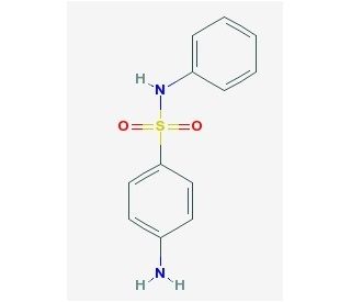 4-Amino-N-phenyl-benzenesulfonamide (CAS 127-77-5) - chemical structure image