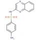 4-amino-N-quinoxalin-2-ylbenzenesulfonamide (CAS 59988-99-7) - chemical structure image